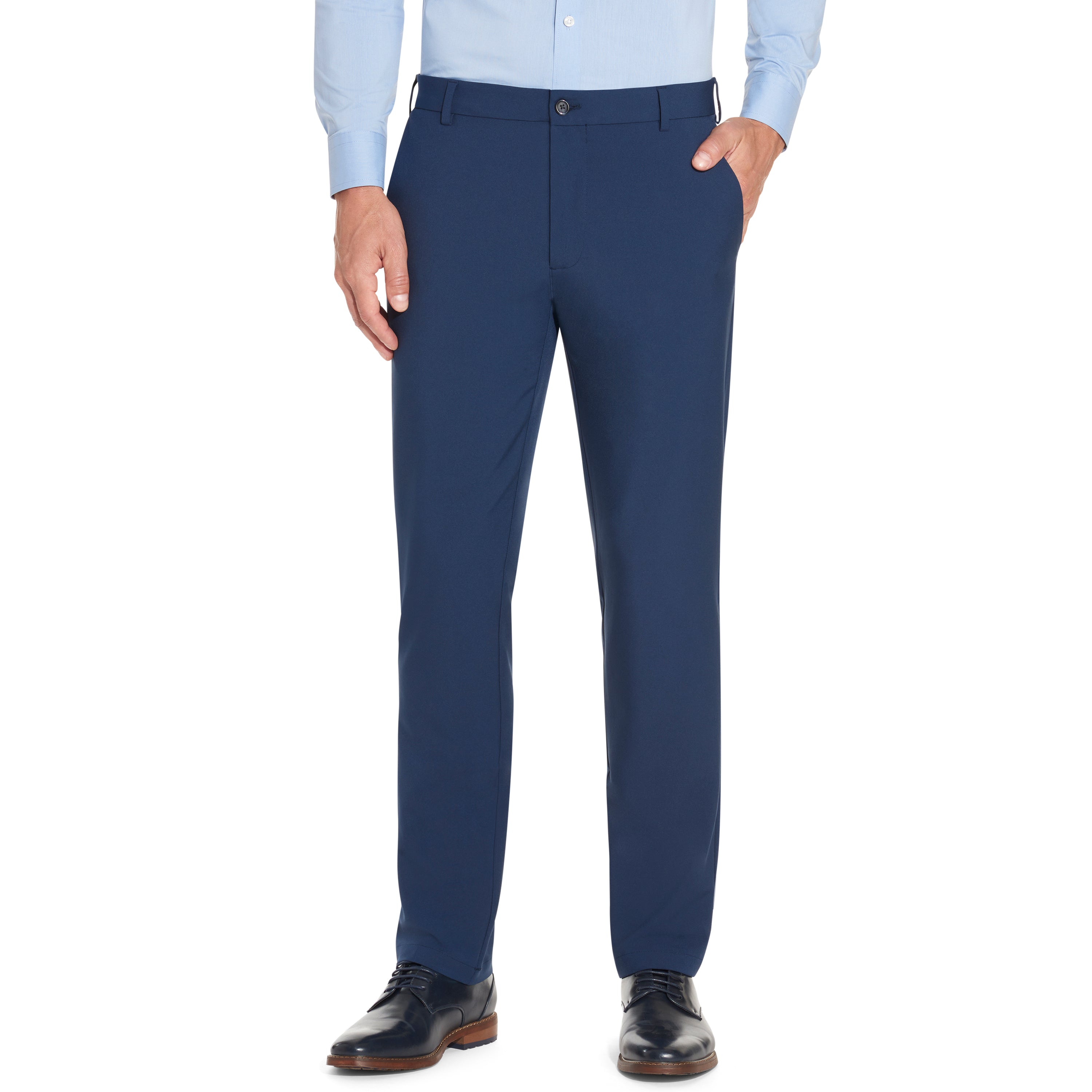 Men's Navy Modern Fit Suit Pants | D&K SUIT DISCOUNTERS